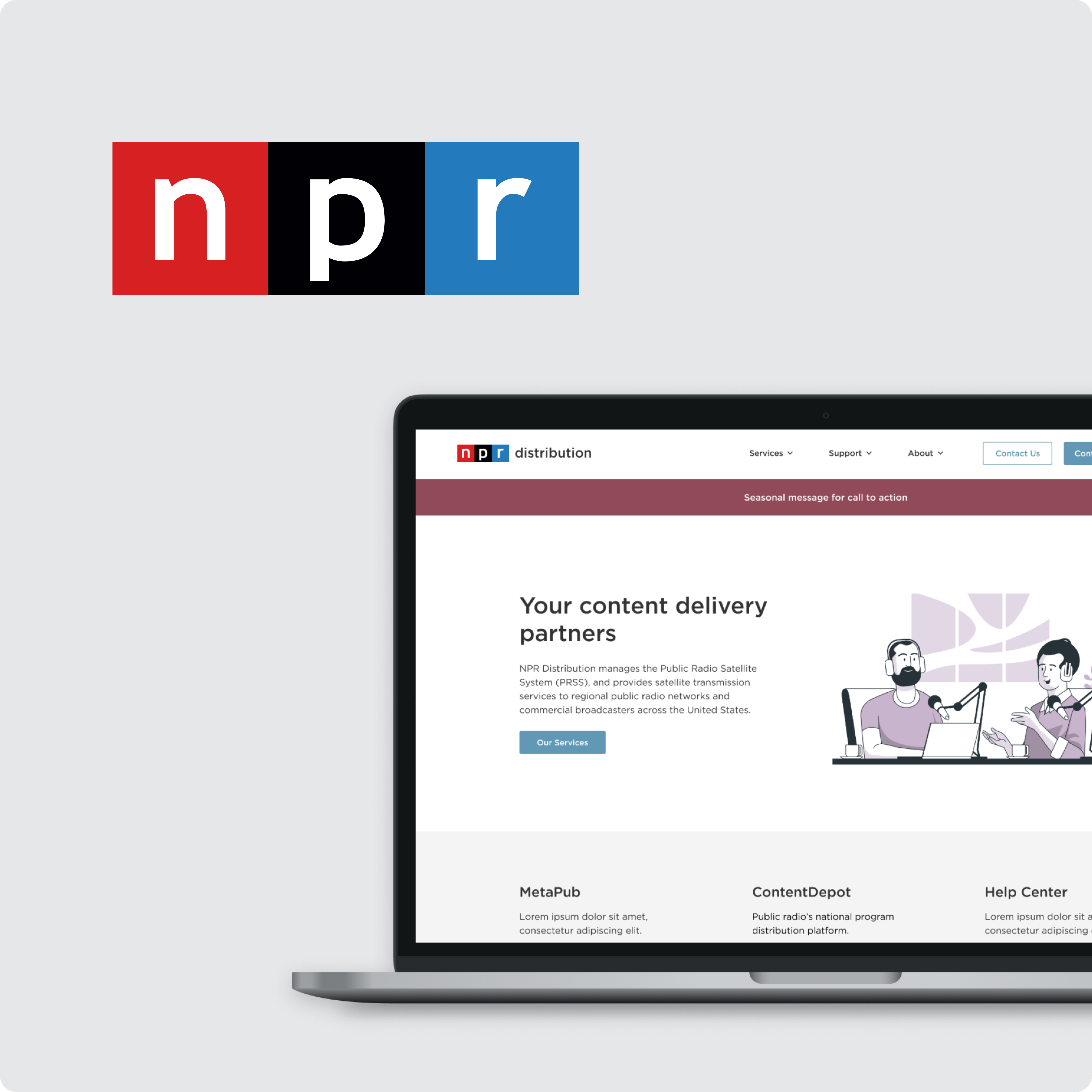 photo of NPR logo
